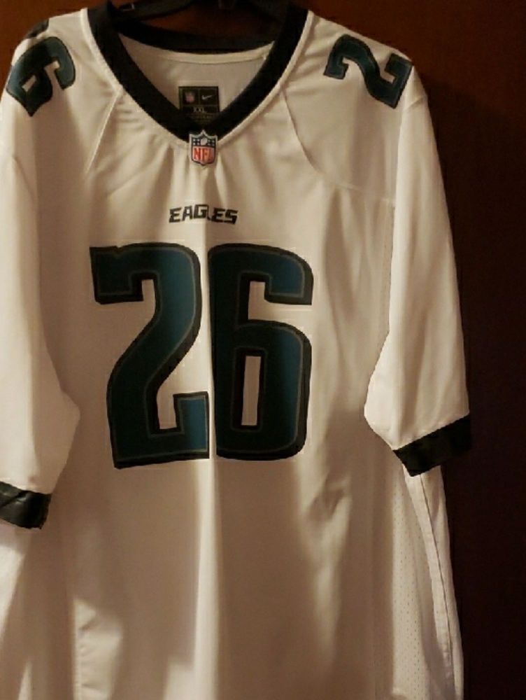 Philadelphia Eagles Official Nike White Jersey- Saquon Barkley 26- Mens XXL